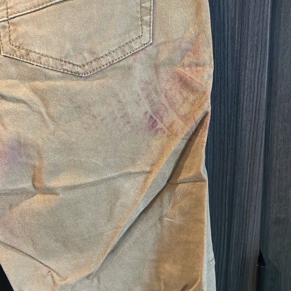 Junior boys camel colored joggers size medium with drawstring size 18 boys - Picture 7 of 8